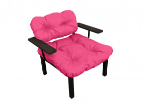 Кресло Дачное розовая подушка в Еманжелинске - emanzhelinsk.magazinmebel.ru | фото