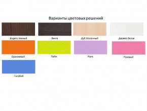 Кровать чердак Малыш 80х180 Дуб молочный-Лайм в Еманжелинске - emanzhelinsk.magazinmebel.ru | фото - изображение 2