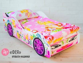 Кровать детская машина Фея в Еманжелинске - emanzhelinsk.magazinmebel.ru | фото