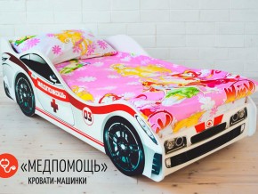 Кровать детская машина Медпомощь в Еманжелинске - emanzhelinsk.magazinmebel.ru | фото