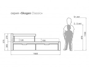 Кровать Svogen classic с ящиками и бортиком бежево-белый в Еманжелинске - emanzhelinsk.magazinmebel.ru | фото - изображение 2