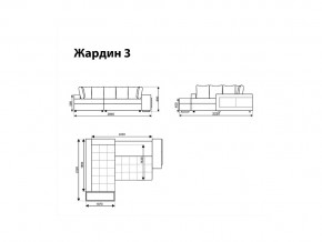 Угловой диван Жардин 3 вид 3 в Еманжелинске - emanzhelinsk.magazinmebel.ru | фото - изображение 8